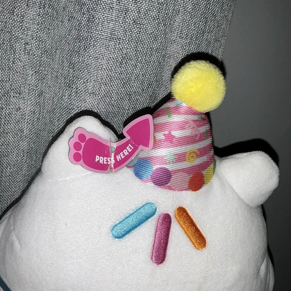 Gabby's Dollhouse Sprinkle Party Cakey‎ Cat Plush 10